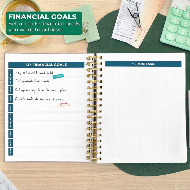 Clever Fox Budget Planner & Monthly Bill Organizer With Pockets.