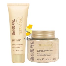 Set Exfoliante Y Crema Manos Mantequillas Naturales Terramar