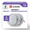 Kidde Hardwired Smoke & Carbon Monoxide Detector, AA Battery Backup,