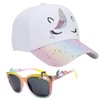 Matreeglam Unicorn Baseball Cap Girls Baseball Cap Adjustable Baseball Cap