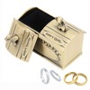 Cyrank Baby First Tooth and Curl Keepsake Box, Tooth Holder