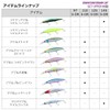 DAIWA Shoreline Shiner Z Set Upper 97S-DR Lure, Design: Chart