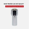 Open End Cragar SST Mag Lug Nut 12mmx1.5 with Offset