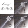 Speakman Kubos 6in 3-Function Shower Head, Anystream Technology, Brushed
