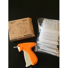 Ezidy~ Garment CLOTHING PRICE LABEL TAGGING TAG TAGGER GUN WITH 2000 BARBS 1 NEEDLE (Tag Gun with 2000 Barbs)