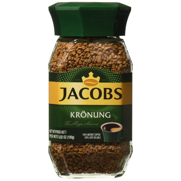 Jacobs Kronung Instant Coffee 100 Gram / 3.52 Ounce (Pack of 1)