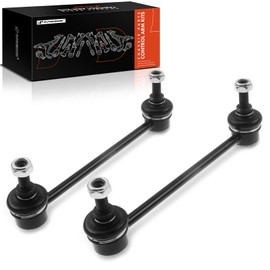 A-Premium [7.5 pulgadas] 2 eslabones de barra estabilizadora trasera compatibles con Mazda Protege 2001-2003, Protege5 2002-2003, excepto opción MPS y suspensión deportiva, centro a centro