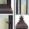 WRalwaysLX 15 inch H The Door-Open Decorative Lantern with flameless