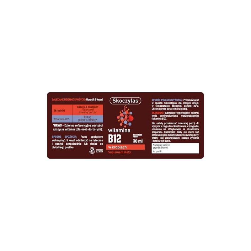 Skoczylas Vitamin b12 Drops