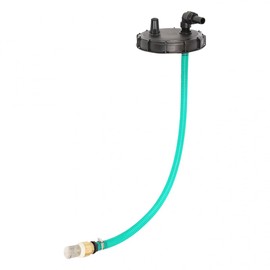 REKUBIK IBC Lid with Suction Fitting and Suction Hose + Ventilation Size DN 225