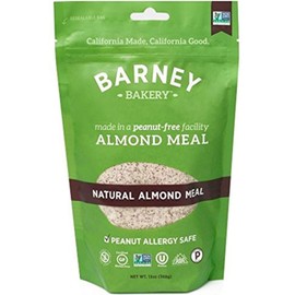 BARNEY Natural Almond Meal, Paleo, KETO, Non-GMO, Peanut-Free, 13 Ounce