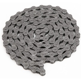 9 Speed Bicycle Chain, 110 Links High Carbon Steel Bicycle Chain with Missing Link for Mountain Bike Cycling Accessories