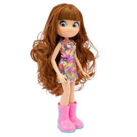 Giochi Preziosi Unique Eyes Girly Collection Doll 25 cm - Sophia Looking at the Eyes with Clothes, Toys for Children from 3 Years MYM123