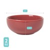 Now Designs Canyon Ceramic Pinch Bowl Set, Soy Sauce Dish,