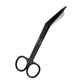 Artlab-Lister Bandage Scissors - Emt and Trauma Shears - 5.5 Inch Nursing Scissors -Stainless Steel Bandage Scissors for Nurses German Stainless Steel (Black Flouride Coated 5.5")