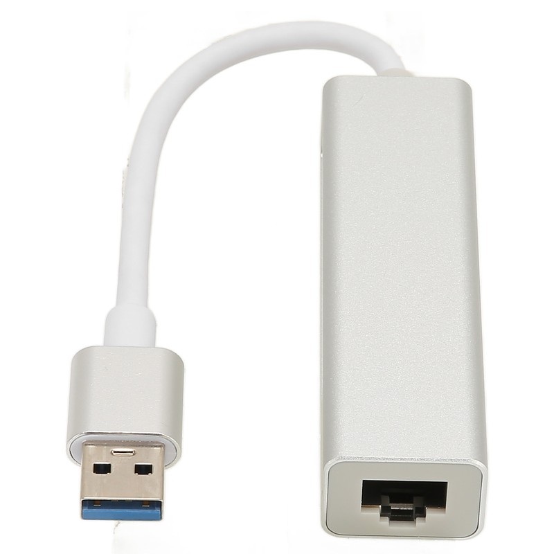 USB3.0 to Ethernet Adapter with RJ45 Ethernet Port 5Gbps 3