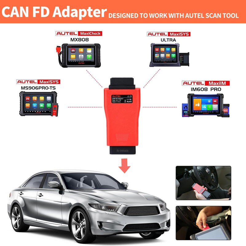 Autel CAN FD Adapter for MY2020 GM Models, Compatible with
