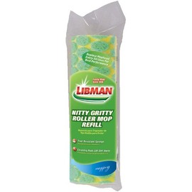 Libman Libman 2011 Nitty Gritty Roller Mop Refill, Yellow, Silver
