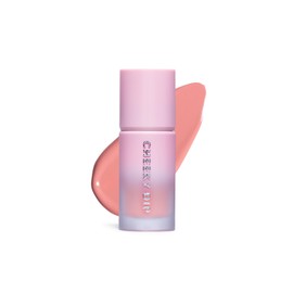 W7 Cheeky Dip Liquid Blusher - Pigmented Colour For Cheek Makeup - Satin Matte Finish - Skinny Dip (Pink)