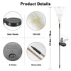 Solar Garden Lights Outdoor, 2 Pack 120 LED Twinkling Firework