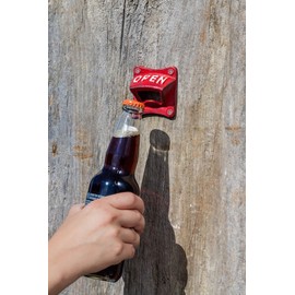 Abbott 27-Iron AGE/266 Collection Square Open Wall Opener, Red