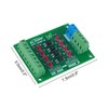 4 Channel Optocoupler Insulation Board, DST-1R4P-N 5V to 24V Optocoupler