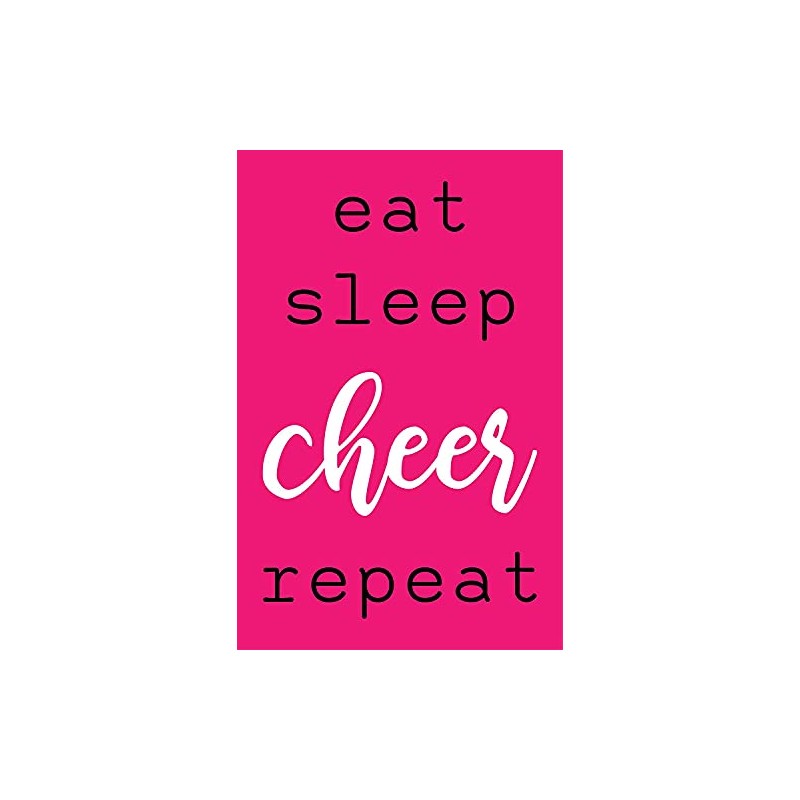 Damdekoli Eat Sleep Cheer Poster (Poster - 18 x 24