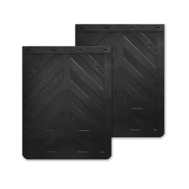 CJEMIX Semi Truck Mud Flaps 24"x30", Universal Heavy Duty Truck MudFlaps Herringbone Splash Guard for Semi Truck Tractor Trailer (2Pcs)