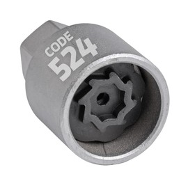 SW-Stahl 02383L-4 Rim Lock Adapter 524 I Suitable for VW I Release Rim Locks I Wheel Lock Rim Lock Disassembly Tool I Rim Lock Extractor I Rim Lock Key