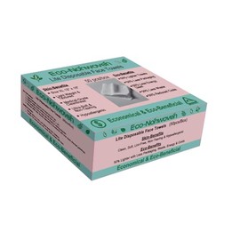 Econonwoven Lite Toallas Faciales Desechables Pulgadas Unidades Limpieza Facial Eliminación Maquillaje Pelusas Más Ligeras Delgadas Pero Fuertes Uso