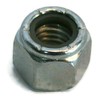 Nylon Insert Hex Lock Nuts Zinc Plated Steel #6-40 QTY