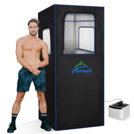 TOREAD Portable Steam Sauna Tent, Personal Sauna Room with 2.6L 1000W Steamer