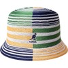 Kangol Digital Stripes Bin - White Stripe/L White Stripe, Large