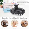 FREATECH Scalp Massager Hair Growth, Scalp Scrubber Shampoo Brush with