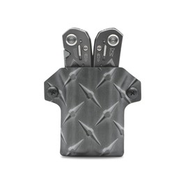 Clip & Carry Kydex Multitool Sheath for the Gerber Suspension - Made in USA - Multi Tool Sheath Holder Holster - Diamond Plate
