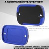 Front Brake Pump Fluid Reservoir Cover Cap Replacement for Cyclone