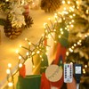 Lycklig Cluster Lights Christmas, 400 Led Christmas Lights 23FT Fairy