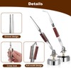 5 Pcs Soldering Tweezers Set 3 Cross Lock Solder Tweezer