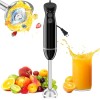 Bonsenkitchen Hand Blender 2-Speed Stick Mixer, Stainless Steel