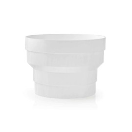 TronicXL Dryer Accessories Reducer 125-100 mm Adapter for Exhaust Hose Dryer Air Conditioning etc