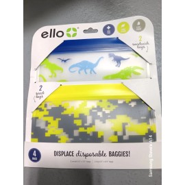 Ello displace disposable baggies 4 bags
