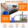 MANPICTE Portable Fuel Transfer Pump, Battery Powered Siphon Pump for