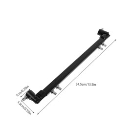 SUPVOX Durable Kick Pedal Connector Double Bass Drum Pedal Linkage with Joint for Enhanced Flexibility and Reliable Performance