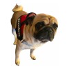 Pechera Arnés Para Pug Personalizado De Uso Rudo