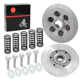 Clutch Center Inner Hub & Outer Pressure Plate & Heavy Duty Springs Kit For Yamaha Raptor 700 700R YFM700R YFM700 2006-2021 1S3-16351-00-00 1S3-16371-00-00