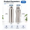 1000ml Stainless Steel Water Bottle for Daily Hydration – Wide