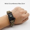 8-Pack 3-in-1 Emergency Survival Bracelet with Whistle and Compass, Survival