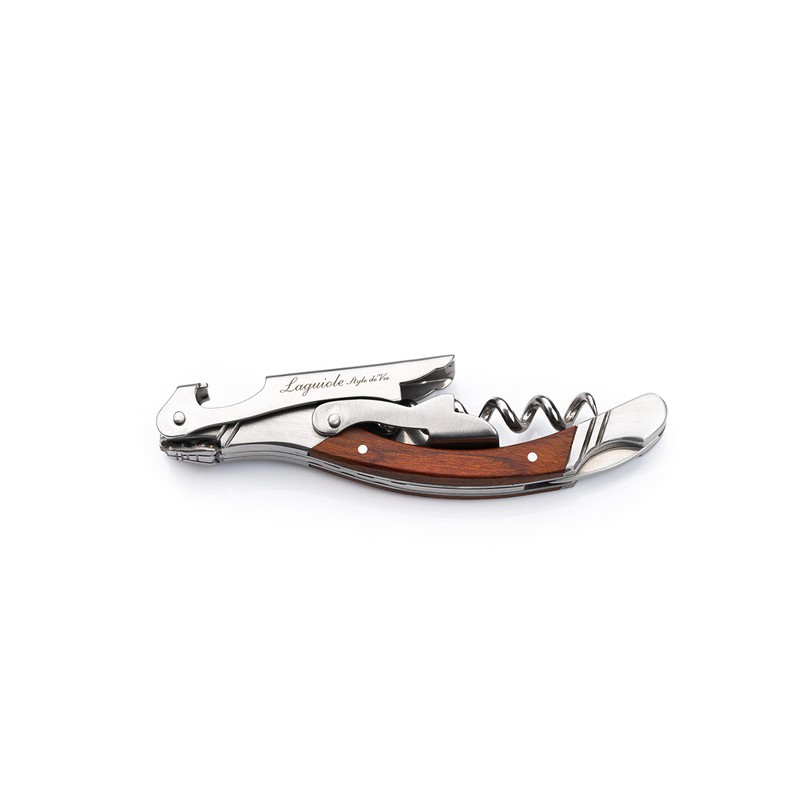 LAGUIOLE CORKSCREW "OMBRÉE" | rosewood, stainless steel | bottle opener