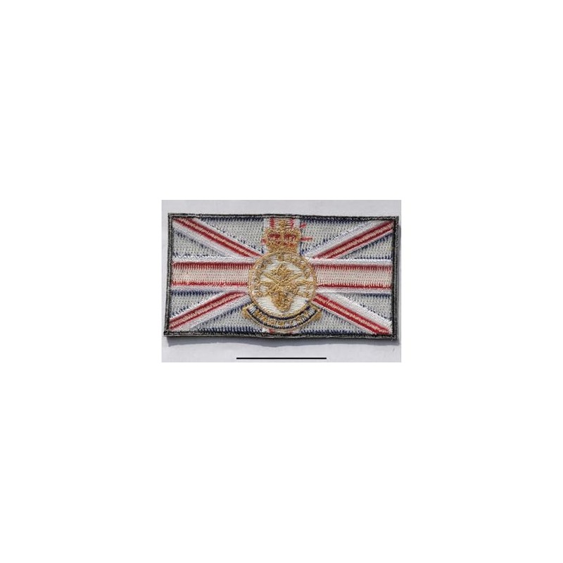 HM Armed Forces Veteran Union Jack Iron on Patch
