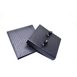 Husseinbolt New replacement bed slat holders/caps (Model B Center) for single, double, king and queen size beds frame (Pack of 10 caps)